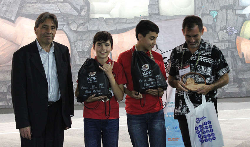 Primer lugar Educación Básica junto a Guido Garay